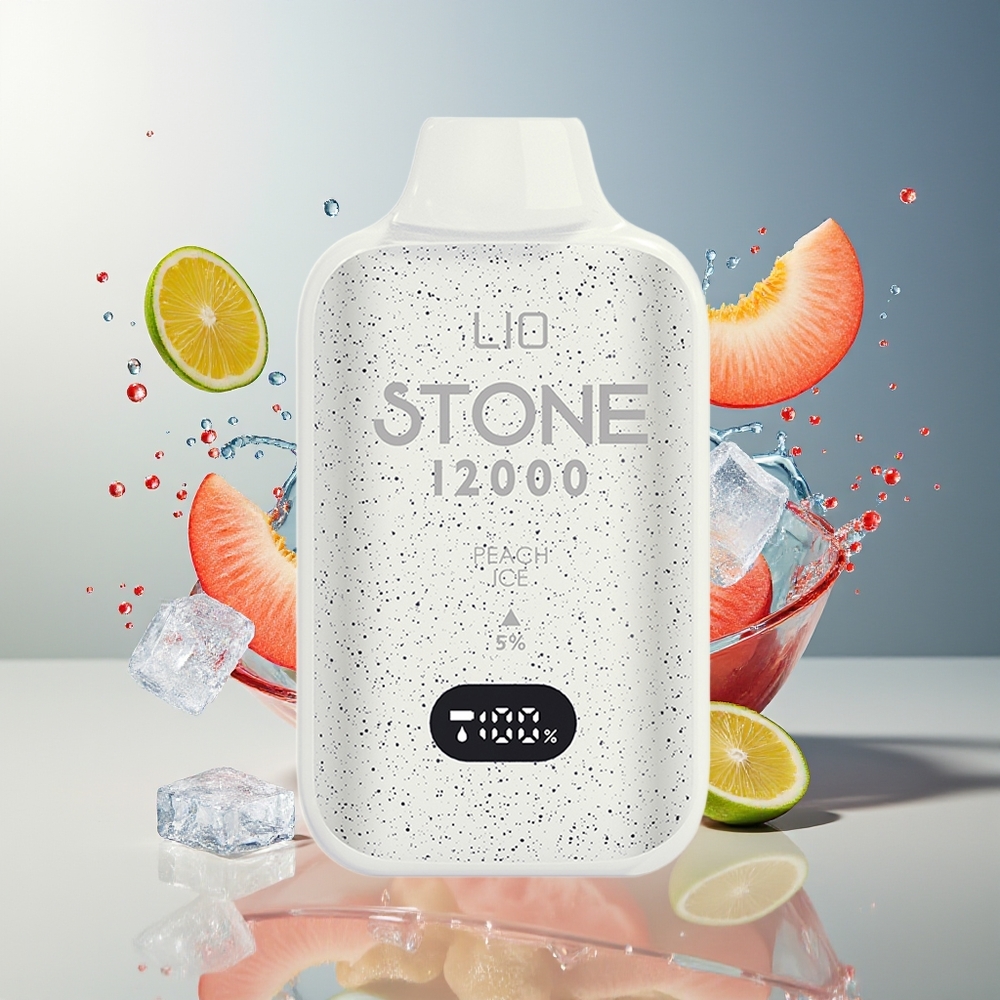Finland tukku LIO Stone 12000 Puffs Kertakäyttöinen Vape - 18ML Nestemäistä / 1.0 Ohm Mesh Kelan Vastus
