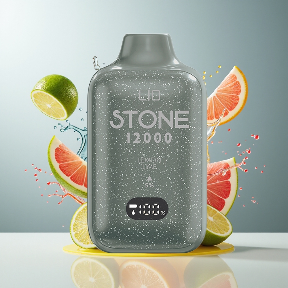 Finland tukku LIO Stone 12000 Puffs Kertakäyttöinen Vape 18ML Nestemäistä 550mAh Akku