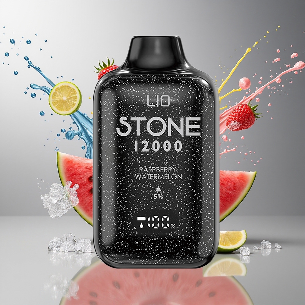 Finland tukku LIO Stone 12000 Puffs Kertakäyttöinen Vape - 18ML nestemäärä, 550mAh akku