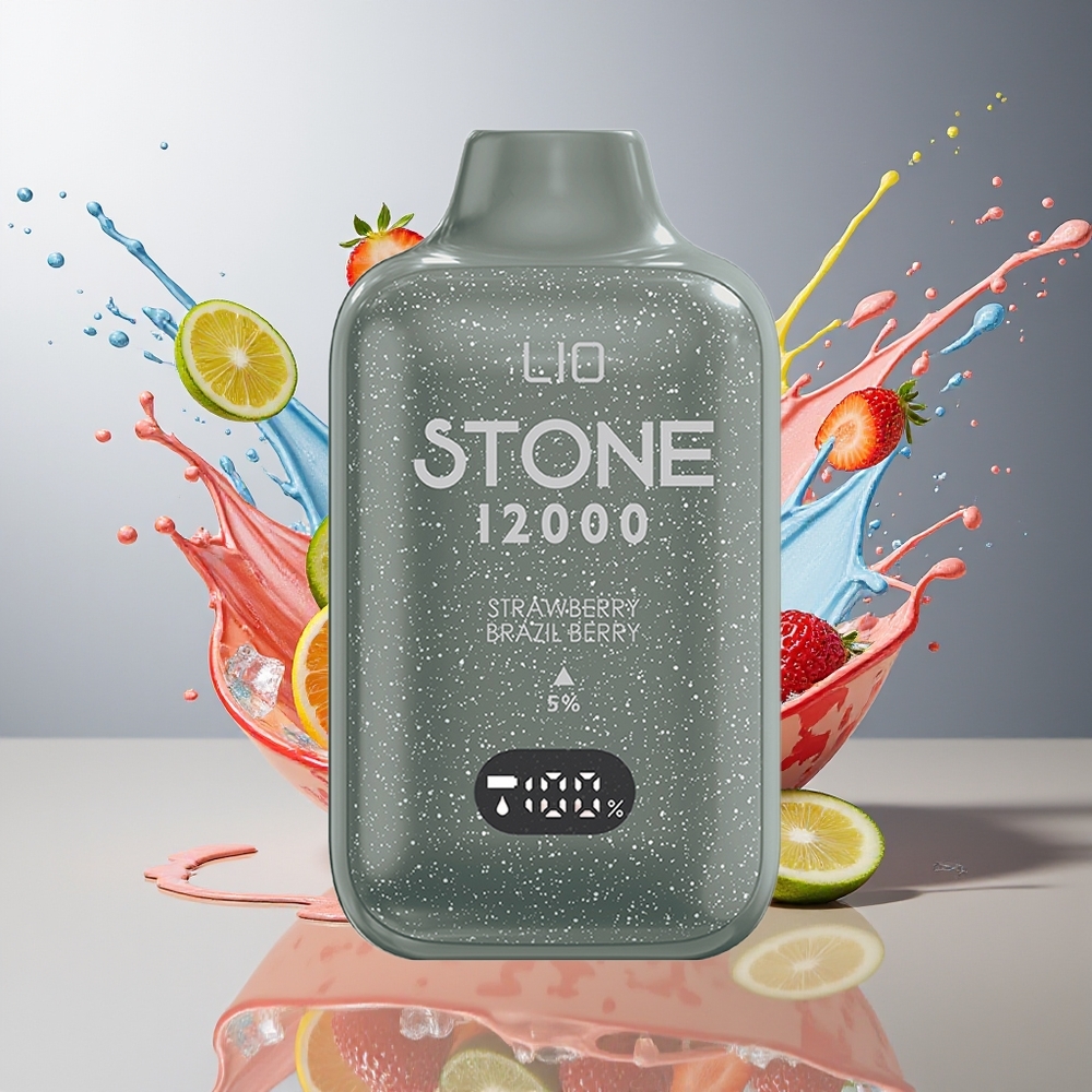 Finland tukku LIO Stone 12000 Puffs Kertakäyttöinen Vape 18ML nestemäärä 550mAh akku