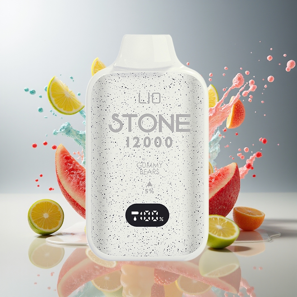 Finland tukku LIO Stone 12000 Puffs Kertakäyttöinen Vape - 18ML nestemäärä, 550mAh akku