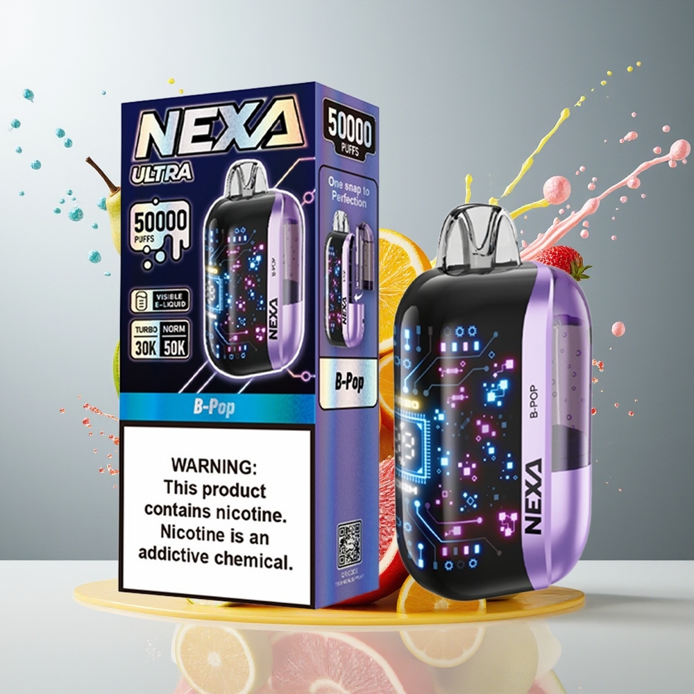 Finland tukku NEXA Ultra 50K 20ml Esitäytetty 50000 Tupahdinta