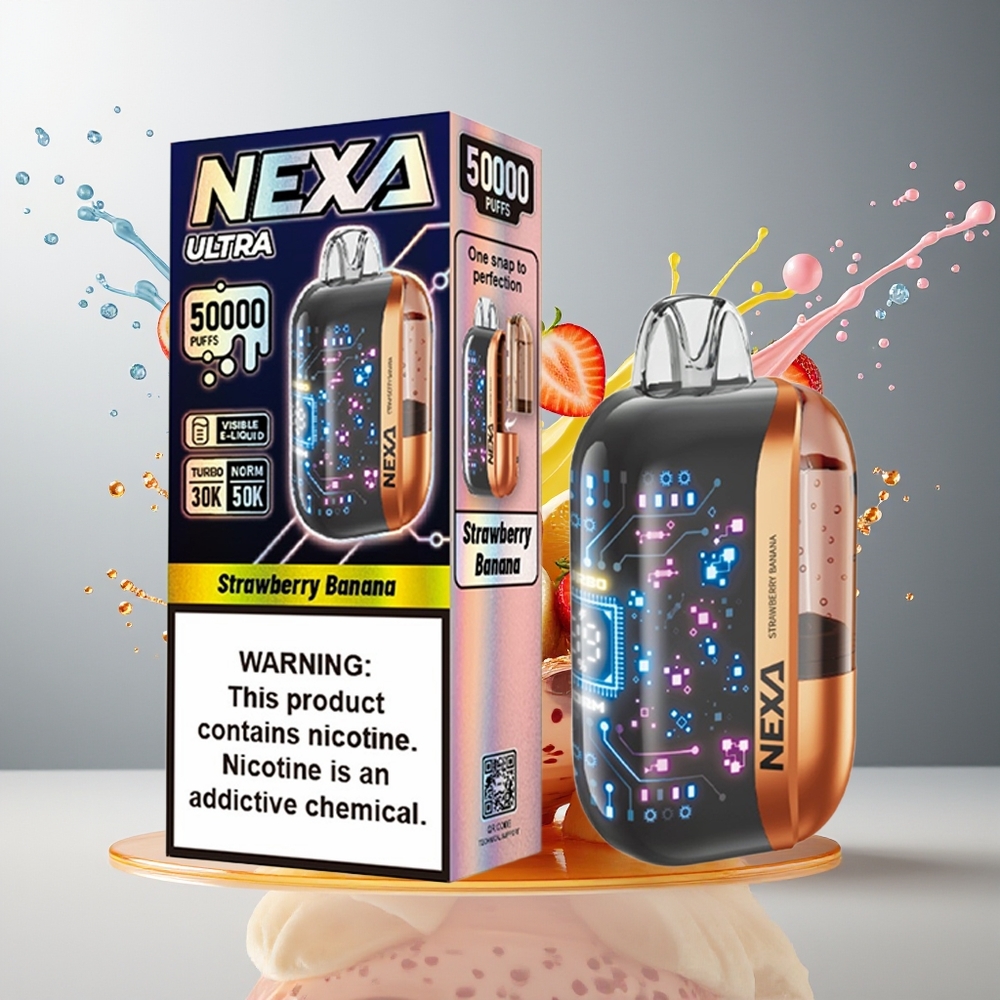 Finland tukku NEXA Ultra 50K 20ml Esitäytetty 50000 Tupakkaa 5% Nikotiinia