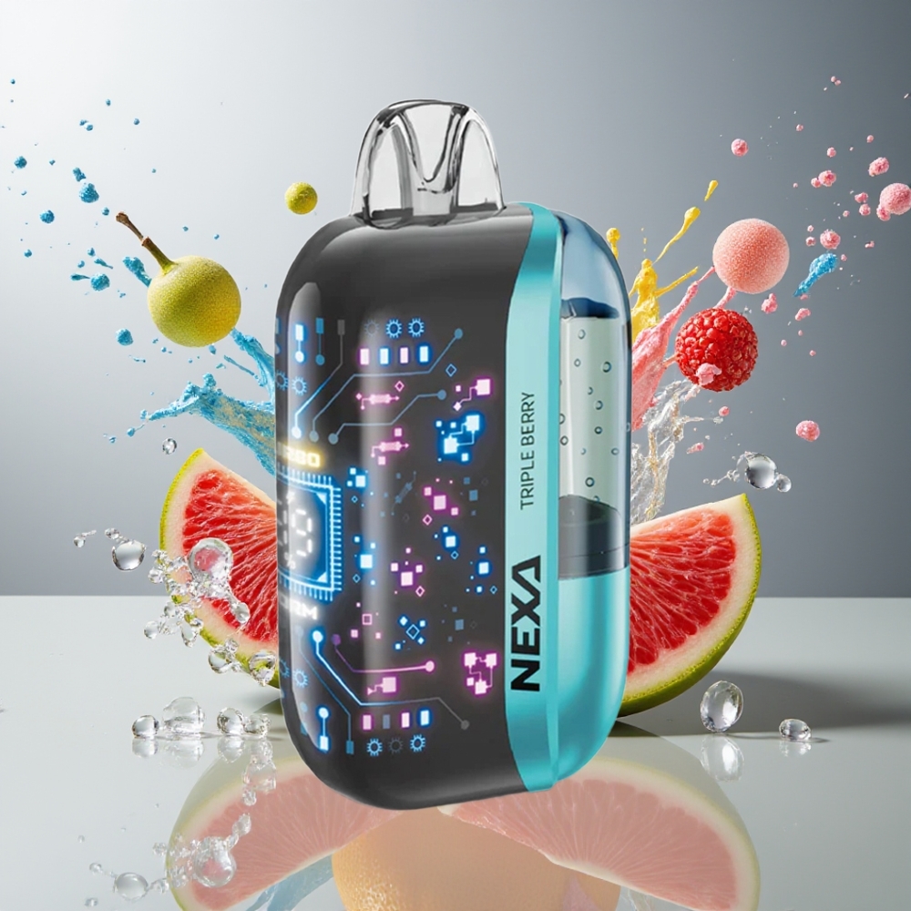 Finland tukku NEXA Ultra 50K Kertakäyttöinen Vape - 50000 tupakkaa, 20ml esitäytetty, 0.9ohm Dual Mesh Käämit