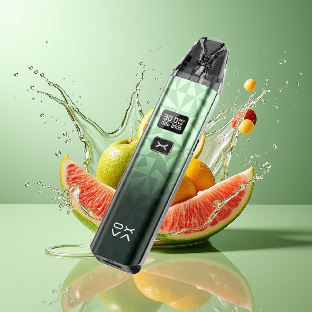 Oxva Xlim Classic Edition Finland tukku - 1000 mAh Akku, 30W Teho, OLED-näyttö Liukuvärjätty vihreä