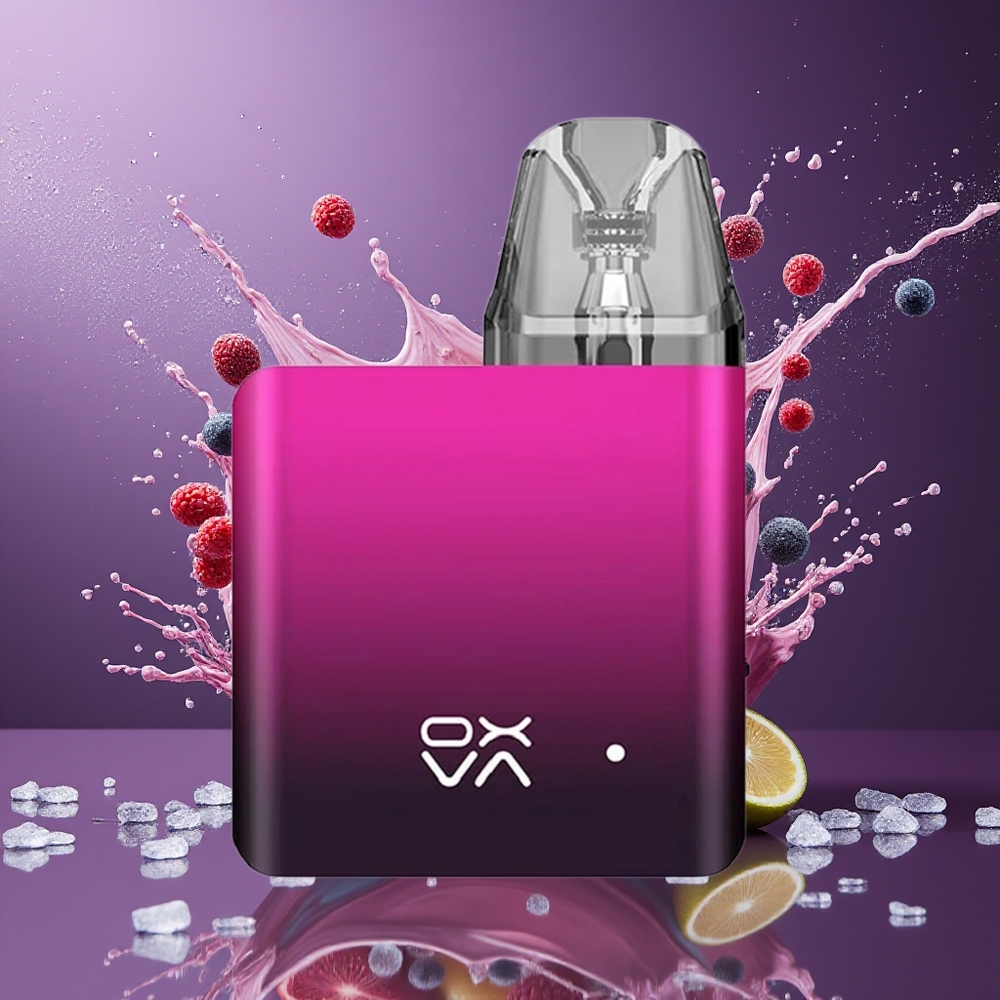 Finland tukku Oxva Xlim SQ - 900mAh Akku, 25W Teho, 44g Paino Violetti musta