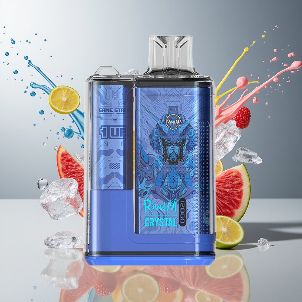 RandM Fumot Crystal Finland tukku 12000 Puffia 20ml Nestemäisellä Täyttökapasiteetilla