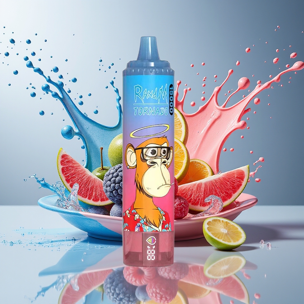 Finland tukku Fumot RandM Tornado 15000 Puffs 25ml nestekapasiteetti 850mAh akku Blue Razz Cherry