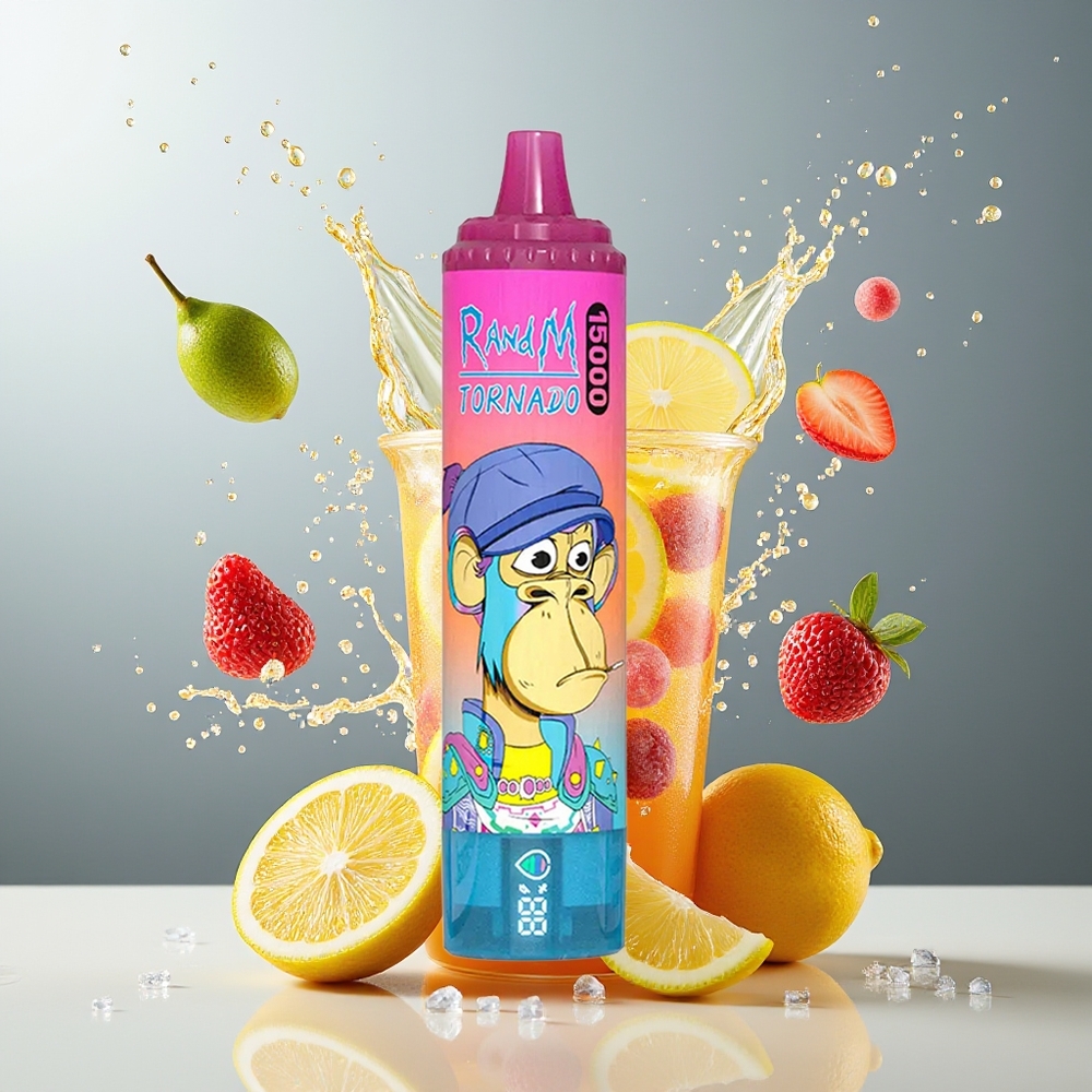 Finland tukku Fumot RandM Tornado 15000 Puffs 25ml nestekapasiteetti 850mAh akku Limonadi