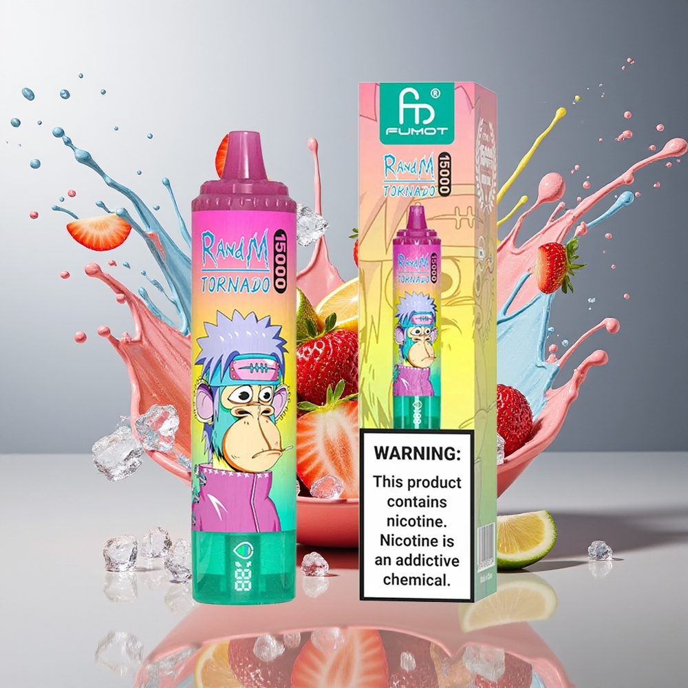 Finland tukku Fumot RandM Tornado 15000 Puffs 25ml nestetilavuus 850mAh akku