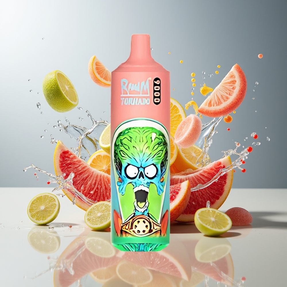 RandM Tornado Finland tukku 9000 Puffs 18 ml Nestekide 54 Makuvaihtoehtoa Kiivi-passionhedelmä-guava