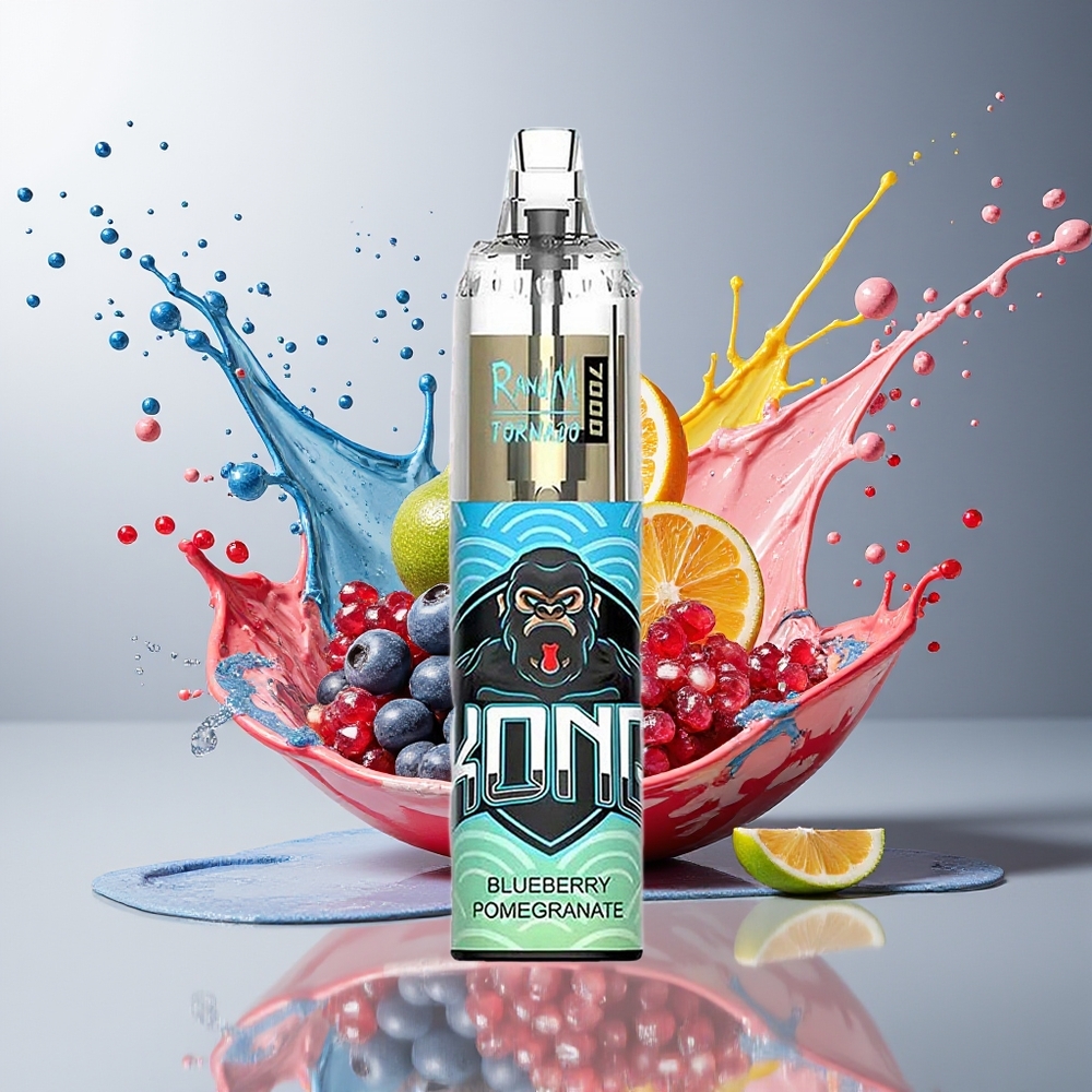 Finland tukku Fumot Tornado 7000 Kertakäyttöinen Vape 7000 Puffia 14 ML E-nestettä Air-Adjustable