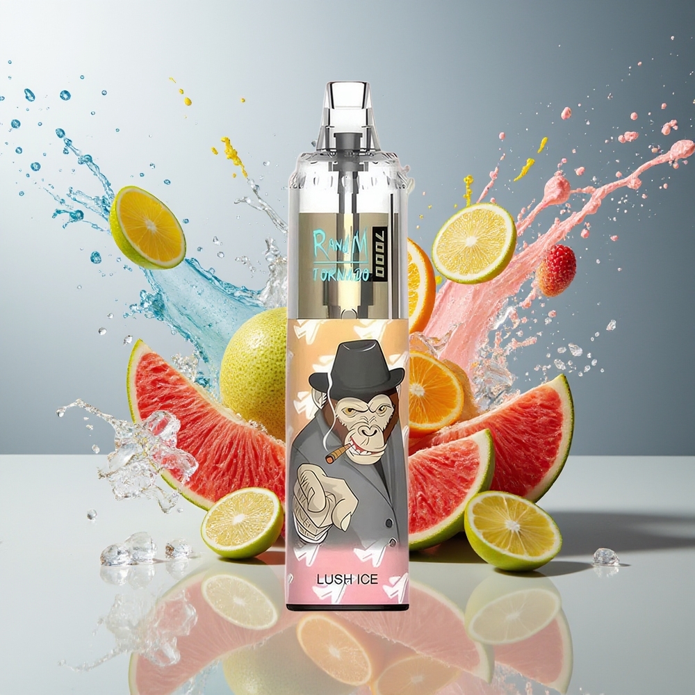 Finland tukku Fumot Tornado 7000 Kertakäyttöinen Vape 7000 Puffia 14 ML Neste Mesh Käämi