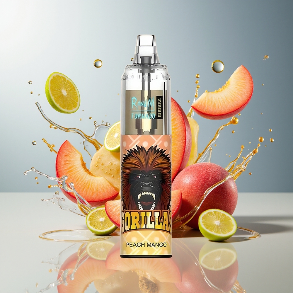 Finland tukku Fumot Tornado 7000 Kertakäyttöinen Vape 7000 savut 14 ML nestee 850 MAH akku