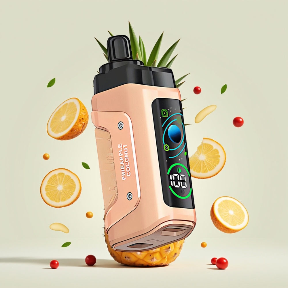 Finland tukku Razz Bar 45000 Puff Kertakäyttöinen Vape – 1.0 Ohm Mesh Käämitys, Säädettävä Ilmanvirta