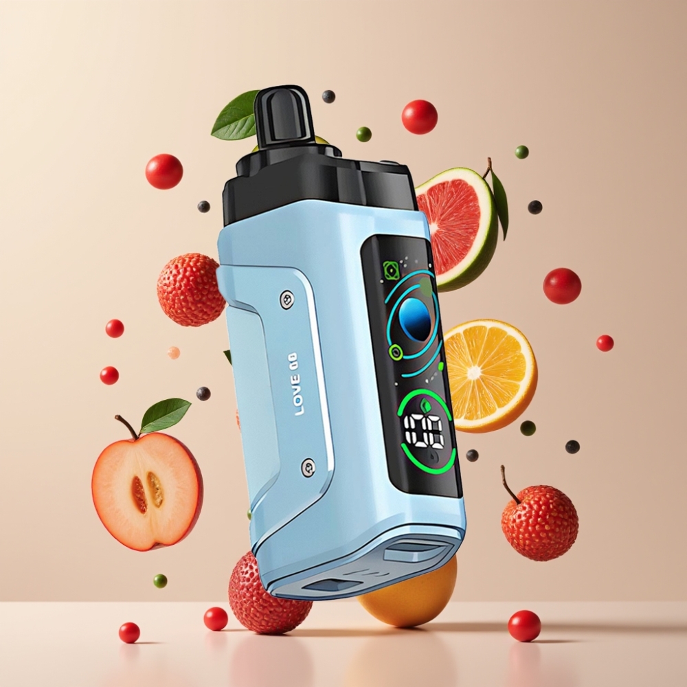 Finland tukku Razz Bar 45000 Puff Kertakäyttöinen Vape – 1.0 Ohm Mesh-käämit, Säädettävä ilmavirta