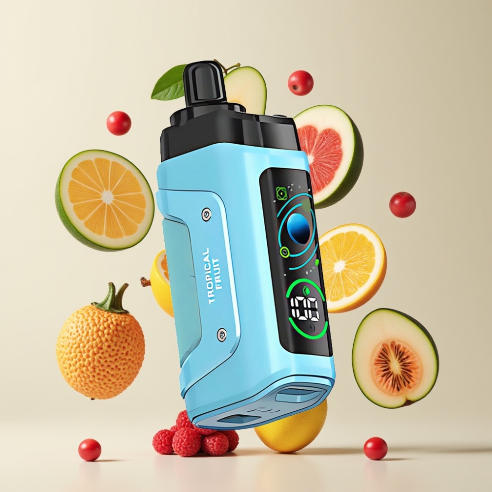 Finland tukku Razz Bar 45000 Puffs Kertakäyttöinen Vape – 1.0 Ohm Mesh-käämi, 20 mg/ml Nikotiinia