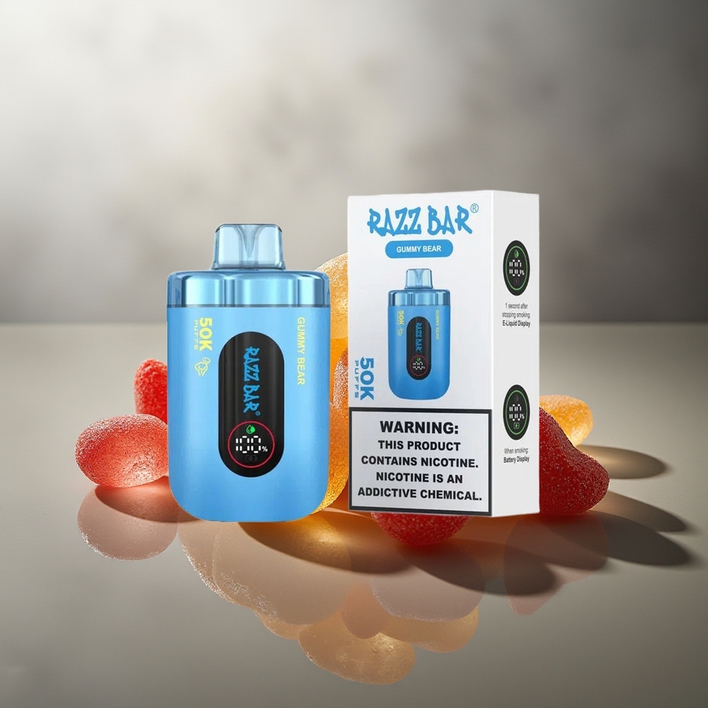 Razz Bar Finland tukku 50000 Puffs 1.0 Ohm Mesh Käämi 650 MaH Akku