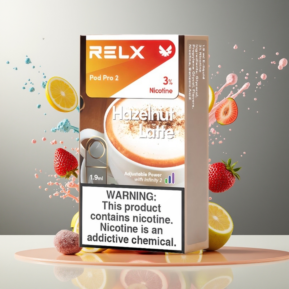 Finland tukku RELX Pod Pro 2 - 600 pitua, 1,9ml nestetilavuus, 3%, 5% nikotiinia