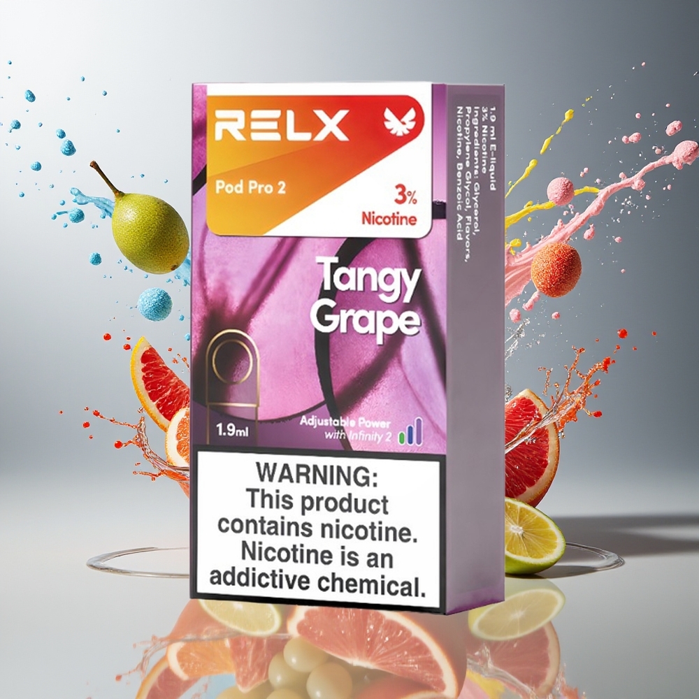 Finland tukku RELX Pod Pro 2 - 600 savukertaa, 1,9ml tankki, 3% & 5% nikotiinia