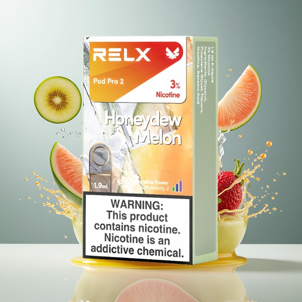 Finland tukku RELX Pod Pro 2 - 600 savut, 1.9ml, 3%, 5% nikotiinia