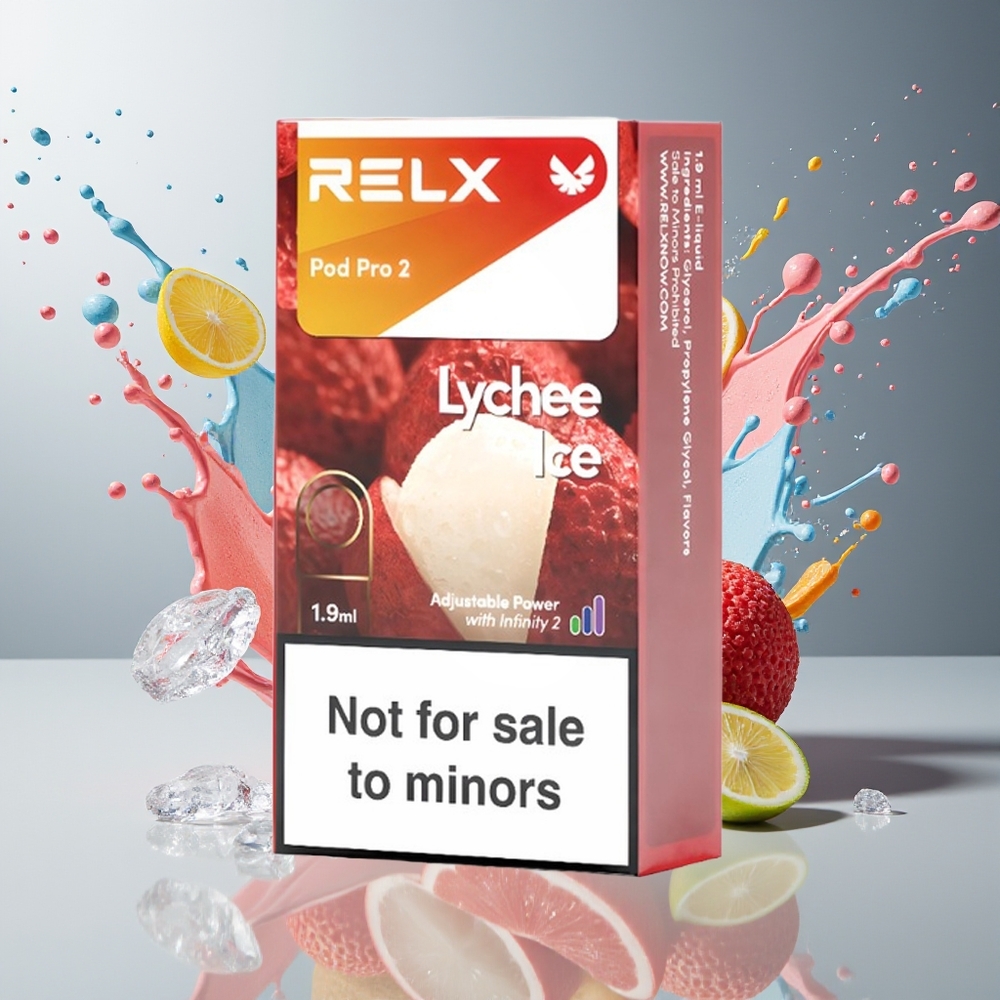 Finland tukku RELX Pod Pro 2 - 600 savutusta, 1,9ml tankki, 3% & 5% nikotiinia