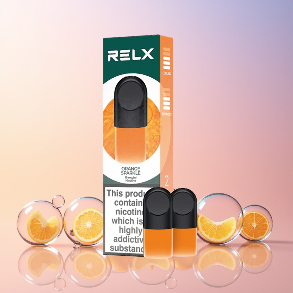 Finland tukku RELX Pod Pro - 1,8% Nikotiinia & Upea Maku - Super Sulava Kokemus