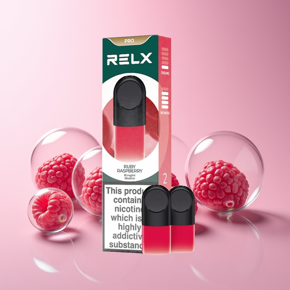 RELX Pod Pro Finland tukku - 1,8 % Nikotiinia & Upea Maku