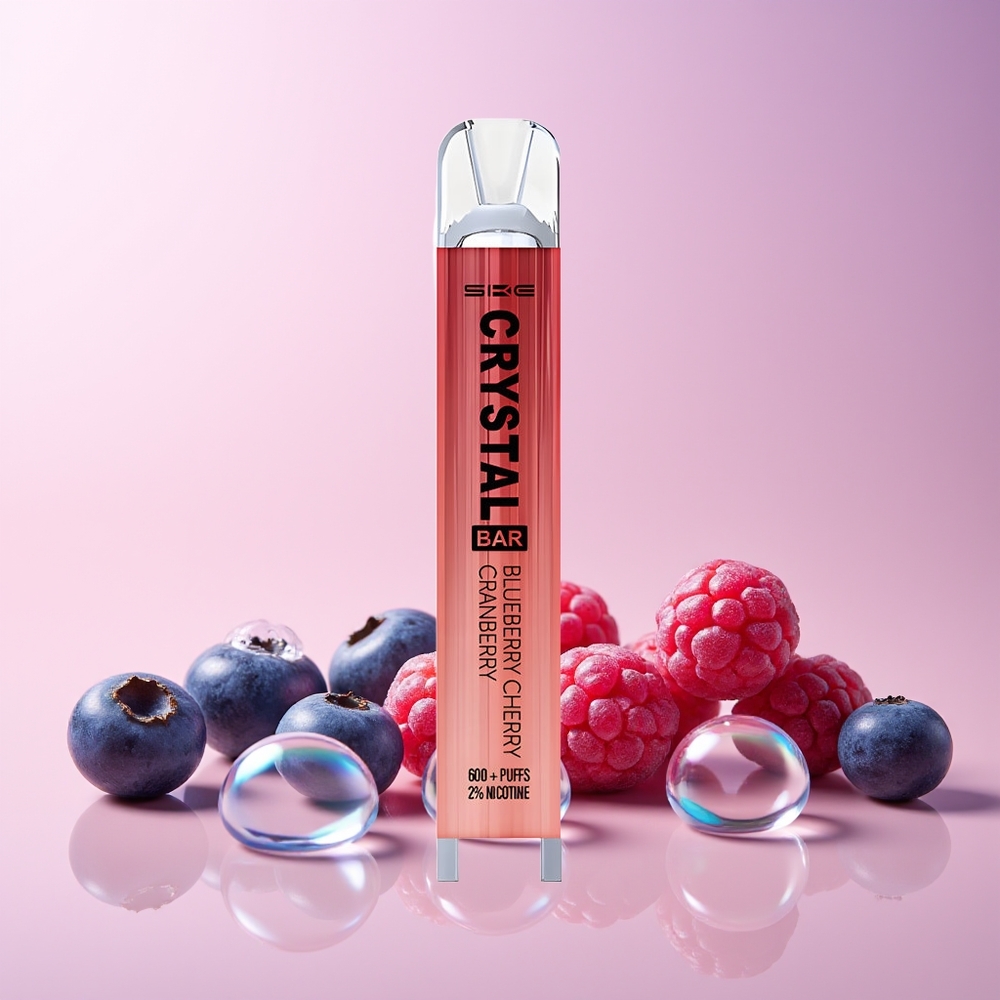 Finland tukku SKE Crystal BAR 600 2.0ml Neste Kapasiteetti + 600 Puffs Mesh Käämi