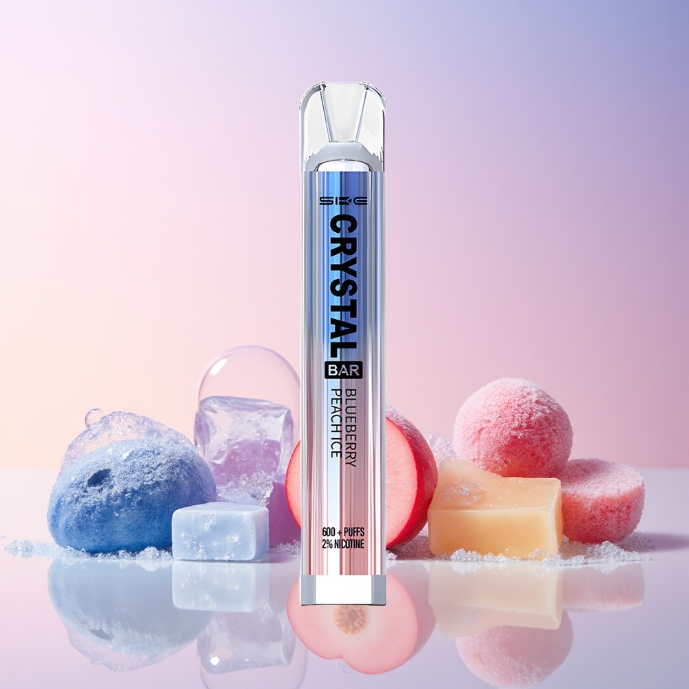Finland tukku SKE Crystal BAR 600 – 500mAh akku + 600 savutusta