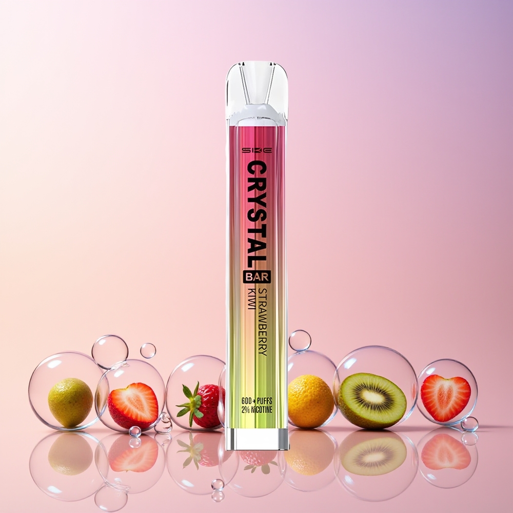 Finland tukku SKE Crystal BAR 600 – 600 Puffs (600 savukertaa) – 500mAh Akku (500mAh akku)