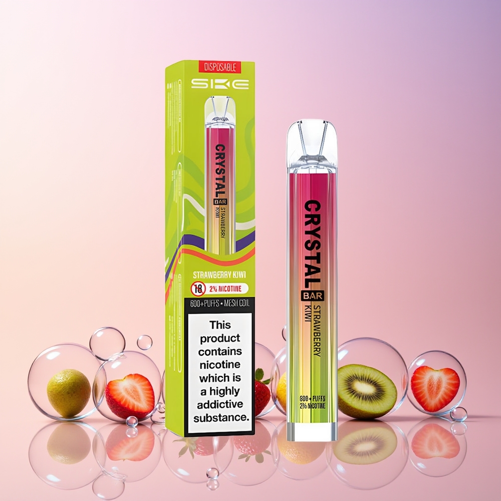 Finland tukku SKE Crystal BAR 600 – 600 Puffs (600 savukertaa) – 500mAh Akku (500mAh akku)