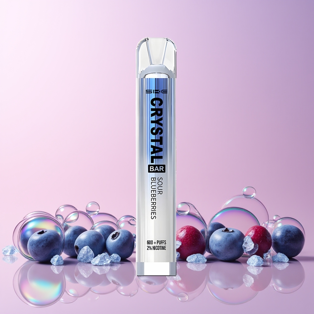Finland tukku SKE Crystal BAR 600 - 600 Savua, 2.0ml Nestemäärä