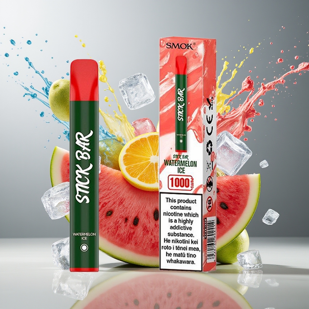 Finland tukku SMOK Stick Bar 1000 Puffs Kertakäyttöinen Vape - 550mAh Akku / Jopa 1000 Puffia