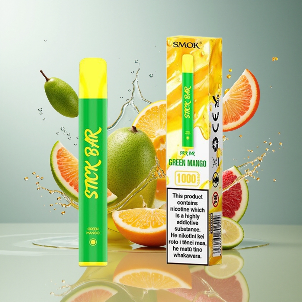 SMOK Stick Bar Finland tukku 1000 Puffia 550mAh Akku 1.6 Ohm Vastus