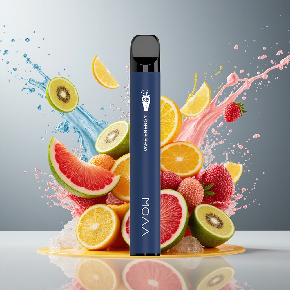 Finland tukku SMOK VVOW 600 Puhallusta Kertakäyttöinen Vape (500mAh akku, 2ml nestemäärä)