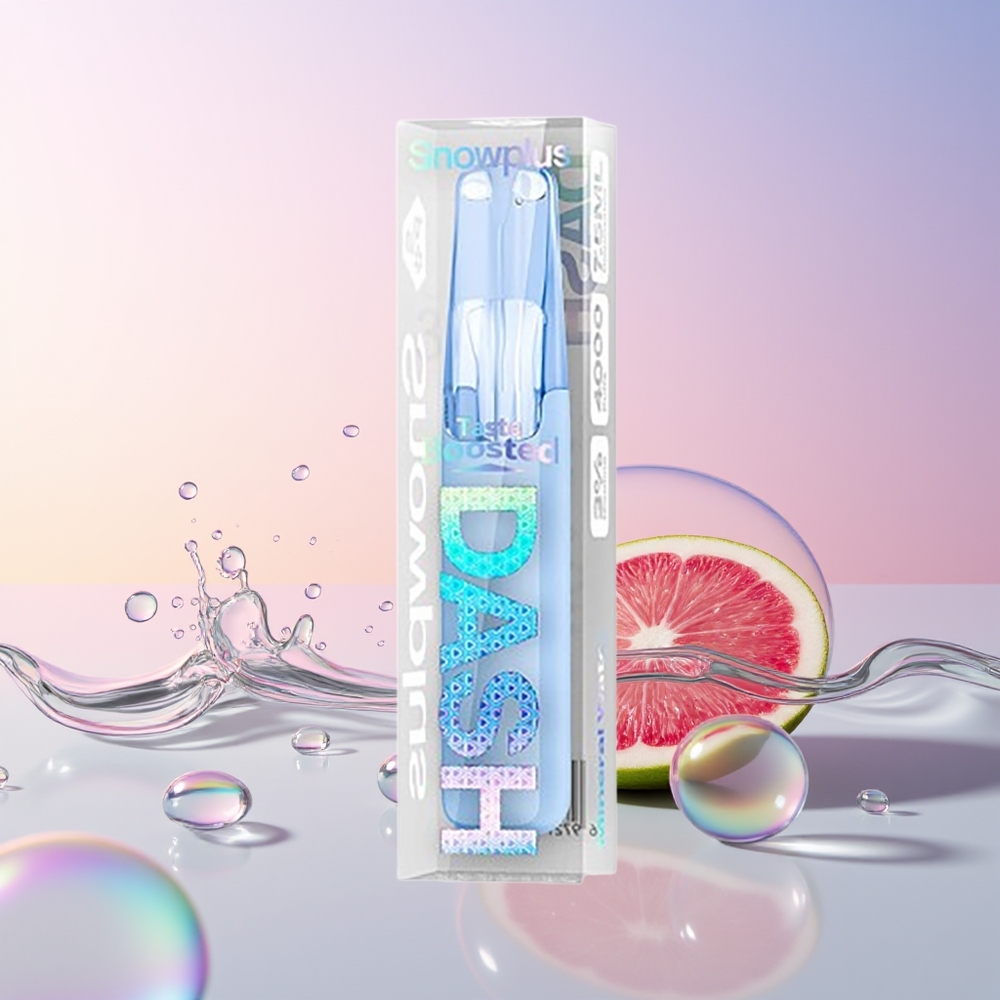 Finland tukku Snowplus Dash 4000 Puffs Disposable Device 530 mAh Akku 7,5 ml Nestemäis