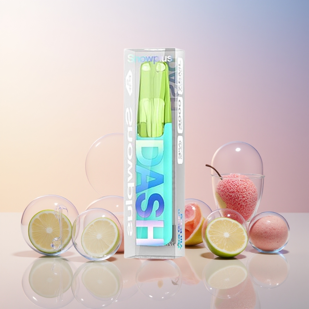 Finland tukku Snowplus Dash 4000 Puffs Disposable Device - 530 mAh Akku, 7.5 ml Nestemäärä Tee Guan Yin King