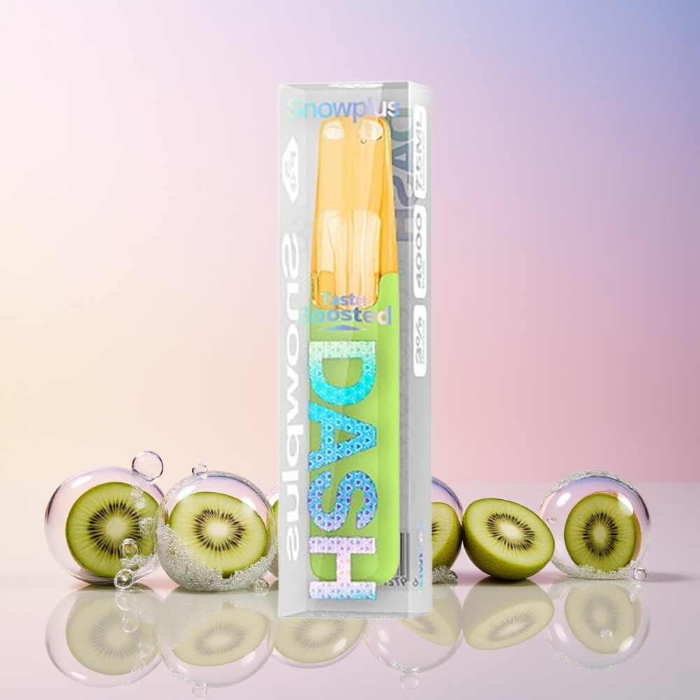 Finland tukku Snowplus Dash 4000 Puffs Disposable Device 7,5 ml nestemäärä 530 mAh akkukapasiteetti