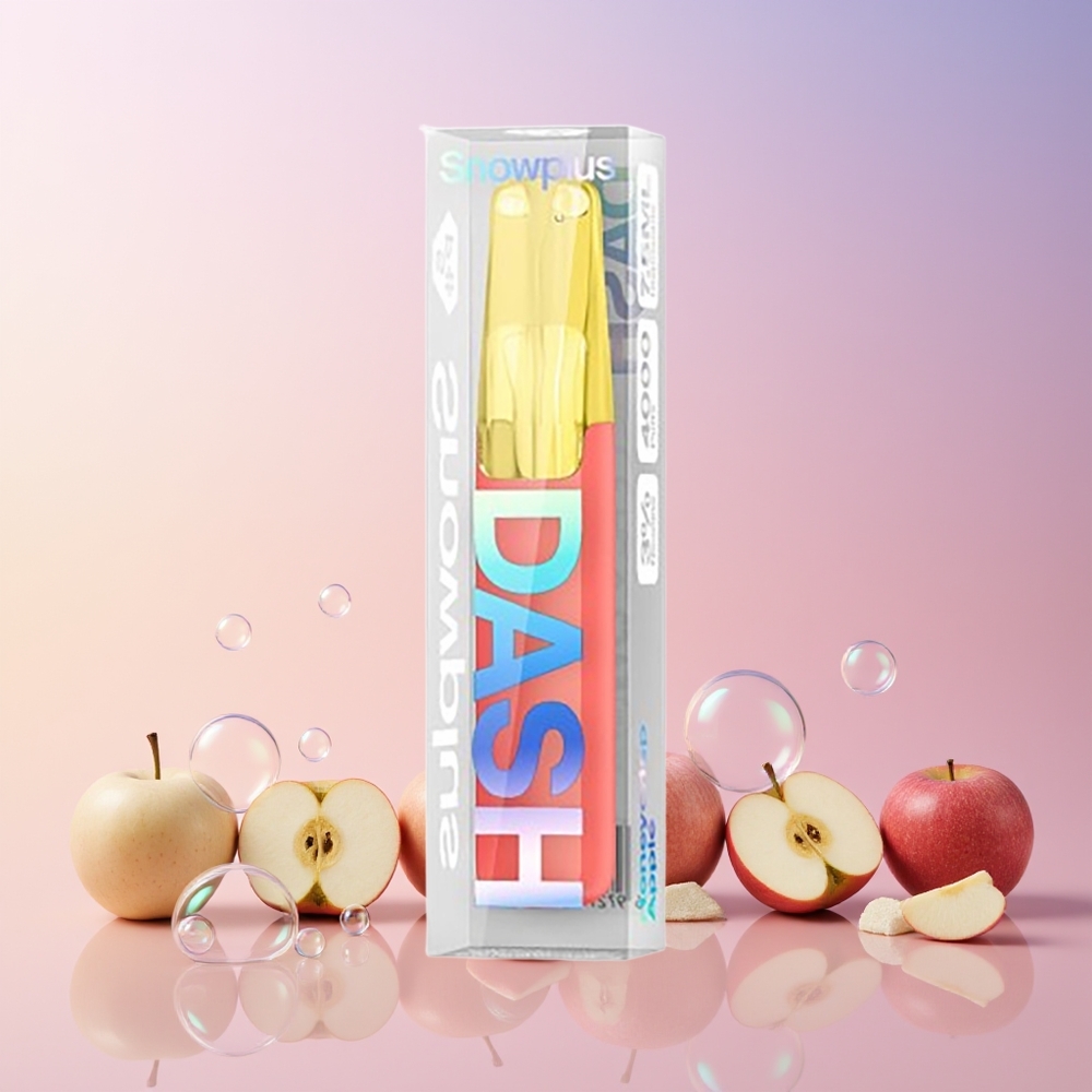 Finland tukku Snowplus Dash 4000 Puffs Disposable Device - Keraaminen atomisaattori, 7.5 ml nestemäärä