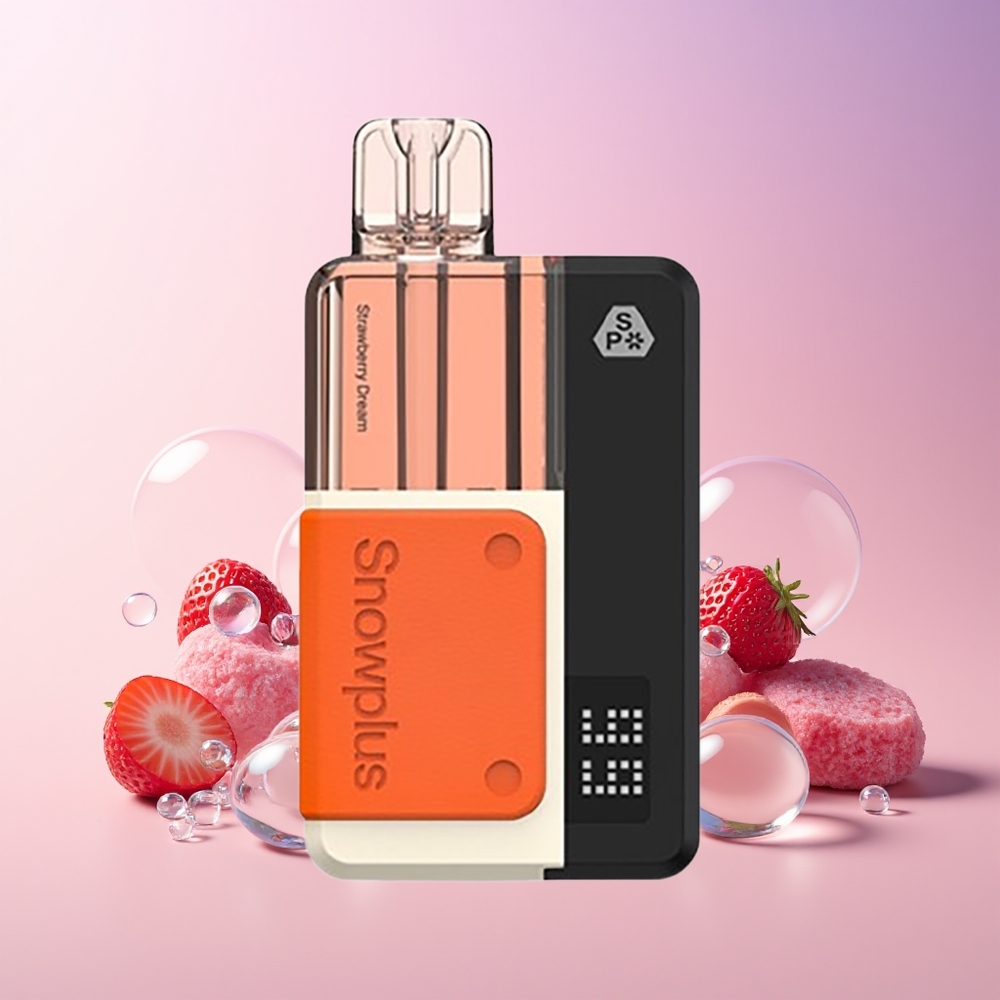 Finland tukku Snowplus Swift 5000 Puffs Prefilled Pod Kit – 1000 mAh akku, 2+10 ml nestemäärä Mansikkauni