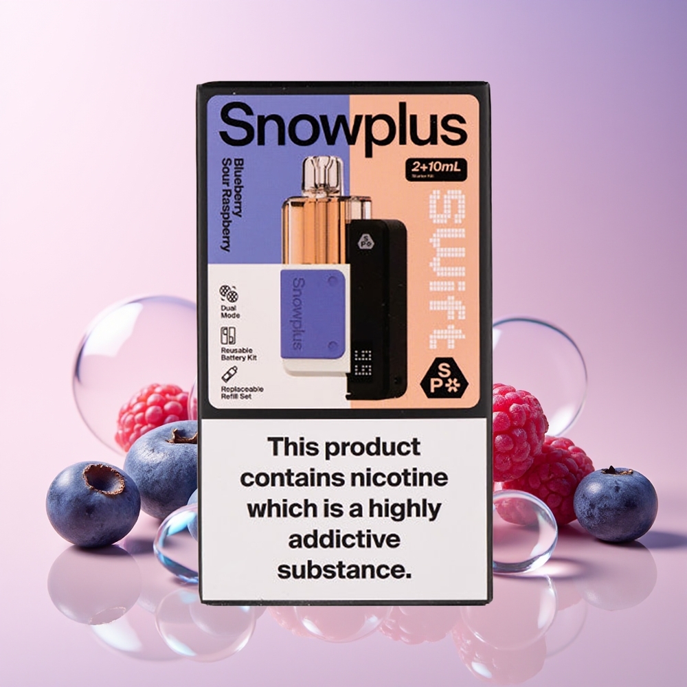 Finland tukku Snowplus Swift 5000 Puffs Prefilled Pod Kit - 1000 mAh akku, 2+10 ml nestemäärä