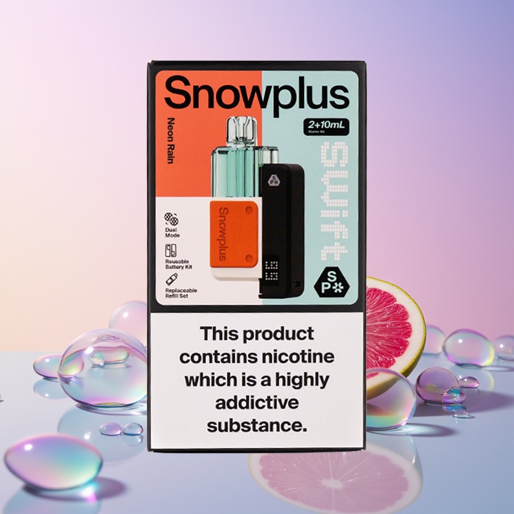 Snowplus Swift 5000 Puffs Finland tukku - Akku: 1000 mAh, Nestemäärä: 2+10 ml