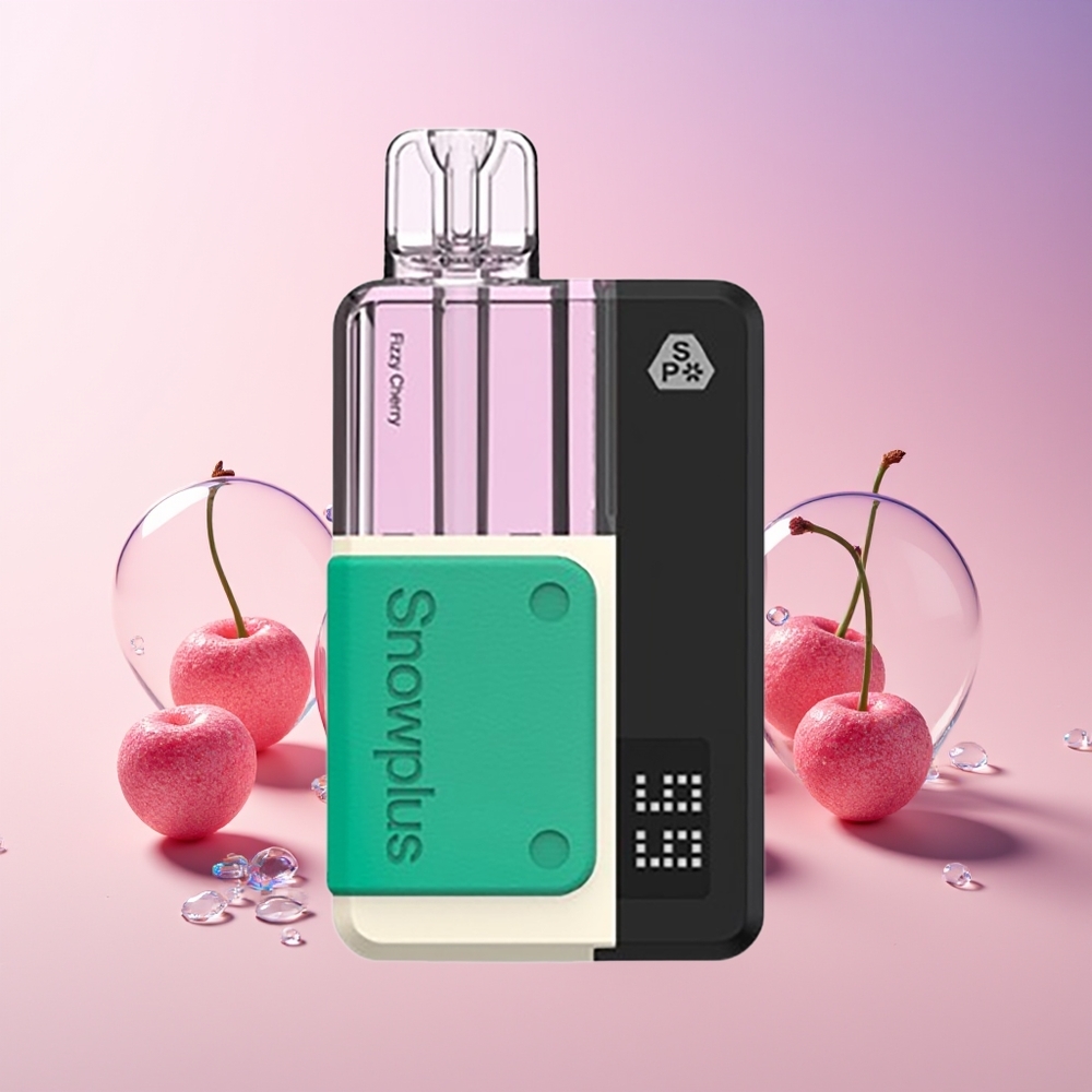 Snowplus Swift 5000 Puffs Prefilled Pod Kit Finland tukku - 1000 mAh Akku, 2+10 ml Nestemäärä Poreileva kirsikka