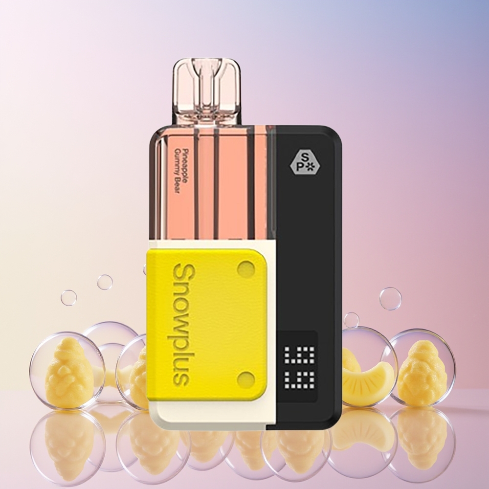 Snowplus Swift 5000 Puffs Prefilled Pod Kit Finland tukku - 1000 mAh akku, 2+10 ml nestemäärä Ananaskarkkikarkki