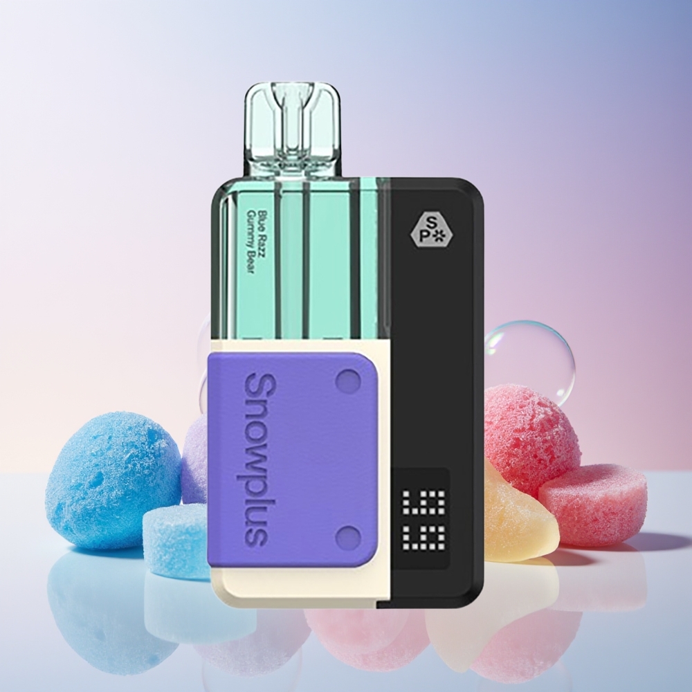 Snowplus Swift 5000 Puffs Prefilled Pod Kit Finland tukku – 1000 mAh akku, 2+10 ml nestemäärä Blue Razz -karkkikarkki