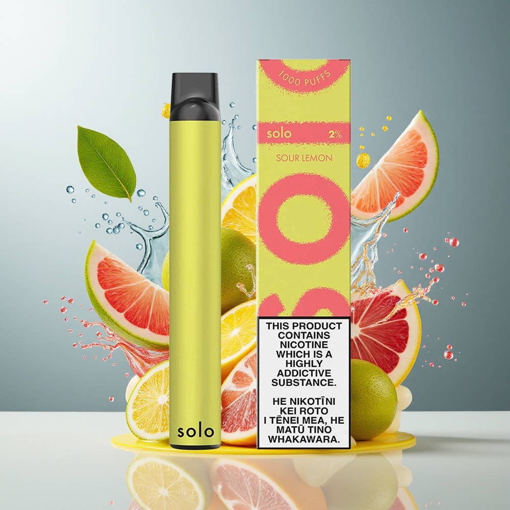 Solo 1000 Puffs Finland tukku - 1000 Tupakkaa - 3,5ml nestetäytteinen