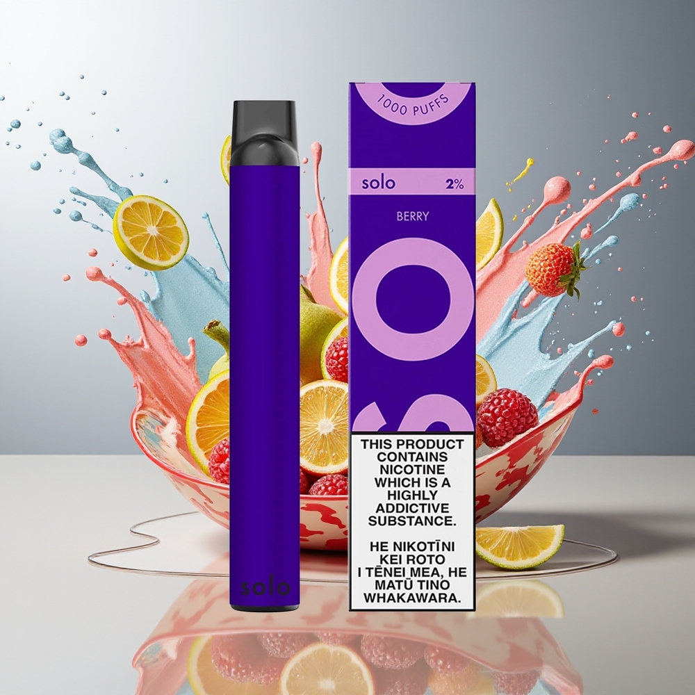 Solo 1000 Puffs Finland tukku - 1000 savutusta - 3,5ml nestettä