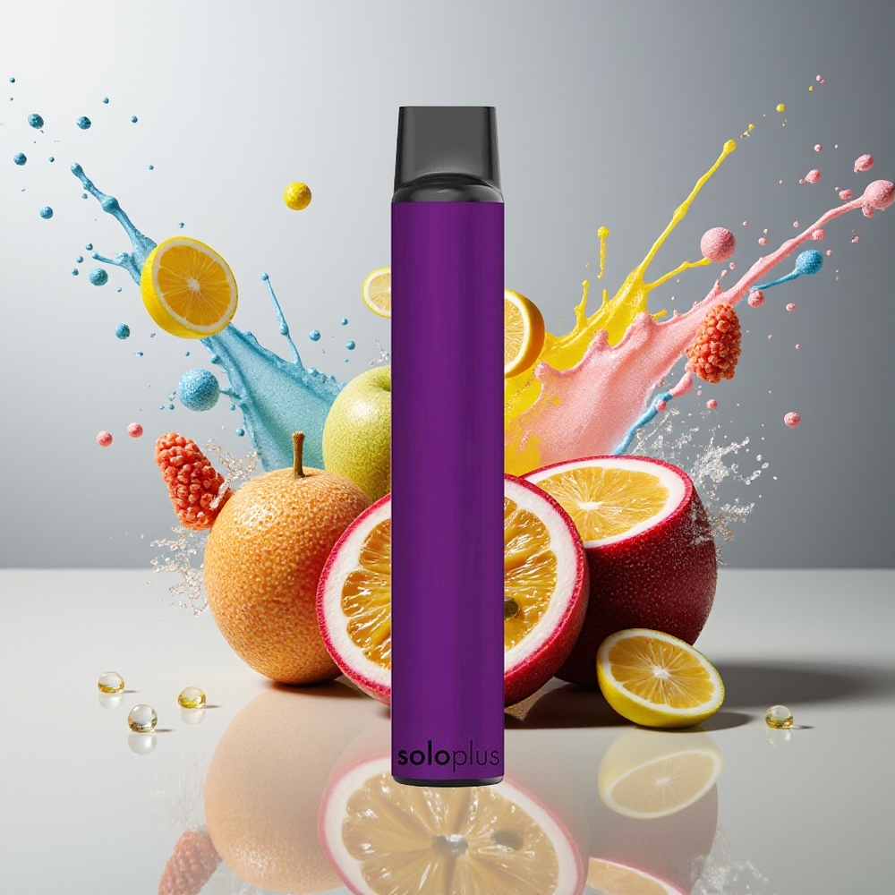 Finland tukku Solo Plus 2800 Puffs Kertakäyttöinen Vape - 6,5ml nestemäinen - 950mAh akku
