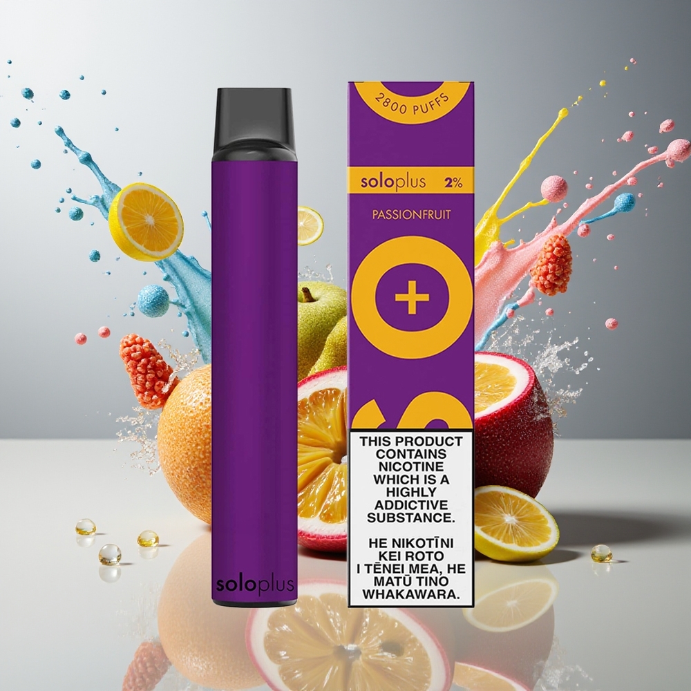 Finland tukku Solo Plus 2800 Puffs Kertakäyttöinen Vape - 6,5ml nestemäinen - 950mAh akku